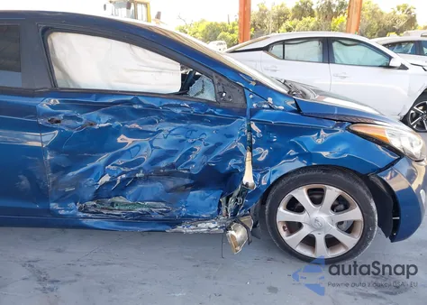 2013 Hyundai Elantra Limited from USA, damaged, VIN KMHDH4AE1DU944749